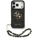 Guess 4G Strap 4G Classic Logo Case for iPhone 17 Pro - Black - Cell phone cases and covers<<<HurtelXML