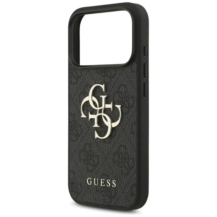 Guess 4G Strap 4G Classic Logo Case for iPhone 17 Pro - Black - Cell phone cases and covers<<<HurtelXML