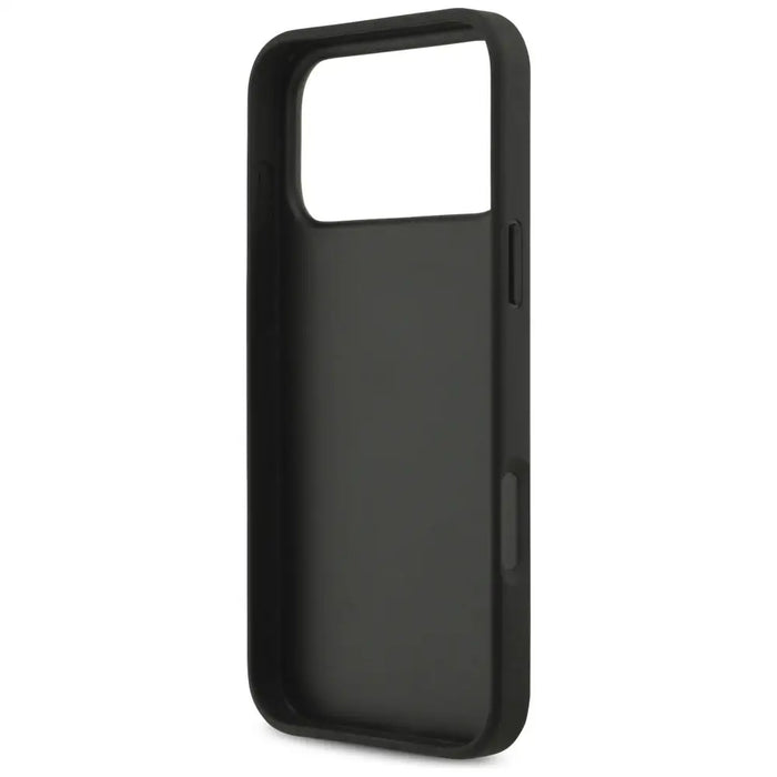 Guess 4G Strap 4G Classic Logo case for iPhone 17 Pro Max - black - Cell phone cases and covers<<<HurtelXML