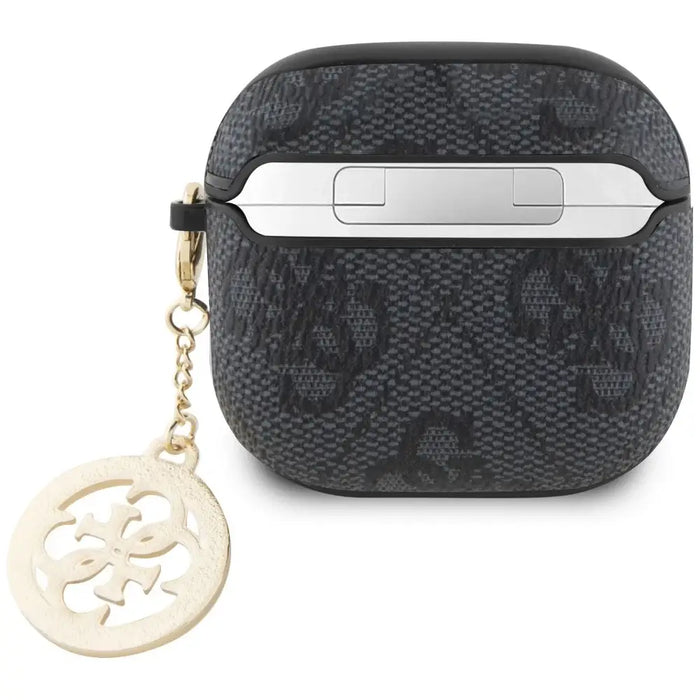 Guess 4G Strass Charm Case for AirPods 4 - Black - Cell phone cases and covers<<<HurtelXML