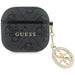 Guess 4G Strass Charm Case for AirPods 4 - Black - Cell phone cases and covers<<<HurtelXML