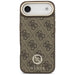 Guess 4G Strass Logo & Big Strap Metal Buttons MagSafe Case for iPhone Air - Brown - Cell phone cases
