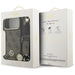 Guess 4G Strass Logo & Big Strap Metal Buttons MagSafe Case for iPhone 17 Pro Max - Brown - Cell phone cases