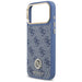 Guess 4G Strass Logo MagSafe Case for iPhone 17 Pro Max - Blue - Cell phone cases and covers<<<HurtelXML