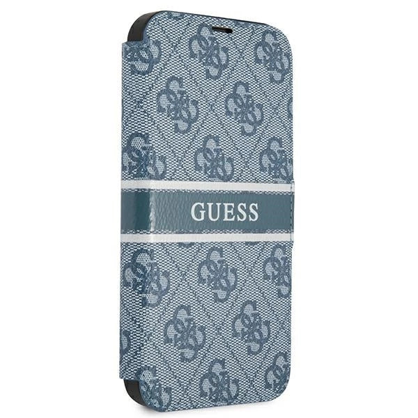 Guess 4G Stripe Case for iPhone 13 Pro / 13 6.1’’ - Blue - Cell phone cases and covers<<<HurtelXML