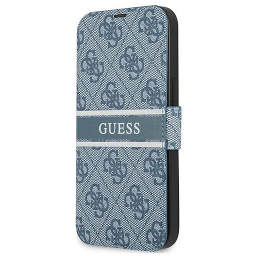 Guess 4G Stripe Case for iPhone 13 Pro / 13 6.1’’ - Blue - Cell phone cases and covers<<<HurtelXML