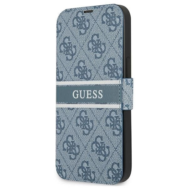 Guess 4G Stripe Case for iPhone 13 Pro / 13 6.1’’ - Blue - Cell phone cases and covers<<<HurtelXML