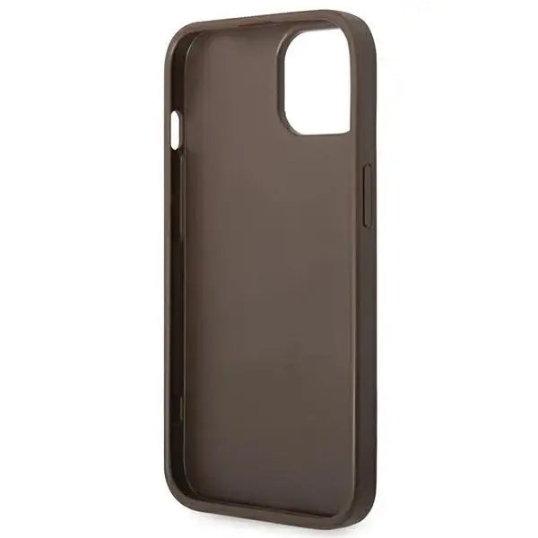 Guess 4G Stripe Collection Case for iPhone 14 Plus / 15 Plus 6.7’’ - Brown - Cell phone cases and covers<<<HurtelXML