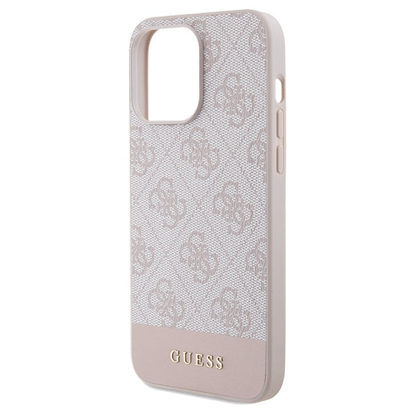 Guess 4G Stripe Collection case for iPhone 14 Pro - pink - Cell phone cases and covers<<<HurtelXML