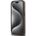 Guess 4G Stripe Collection case for iPhone 15 Pro Max - brown - Cell phone cases and covers<<<HurtelXML