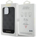 Guess 4G Stripe Collection case for iPhone 15 Pro Max - gray - Cell phone cases and covers<<<HurtelXML