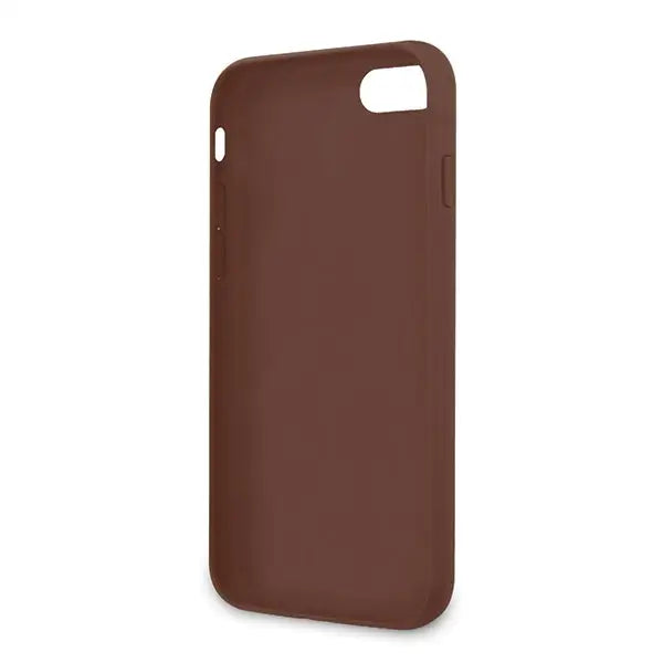 Guess 4G Stripe Collection case for iPhone 7 / 8 / SE 2020 / SE 2022 - brown - Cell phone cases and covers<<<HurtelXML