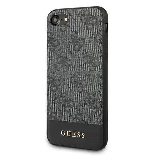 Guess 4G Stripe Collection case for iPhone 7 / 8 / SE 2020 / SE 2022 - gray - Cell phone cases and covers<<<HurtelXML