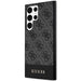 Guess 4G Stripe Collection case for Samsung Galaxy S24 Ultra - black - Cell phone cases and covers<<<HurtelXML