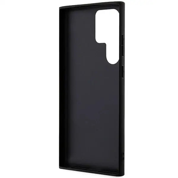 Guess 4G Stripe Collection case for Samsung Galaxy S24 Ultra - black - Cell phone cases and covers<<<HurtelXML