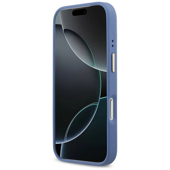Guess 4G Stripe MagSafe Case for iPhone 17 Pro - Blue - Cell phone cases and covers<<<HurtelXML