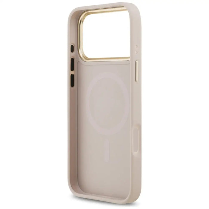 Guess 4G Stripe MagSafe Case for iPhone 17 Pro Max - Pink - Cell phone cases and covers<<<HurtelXML
