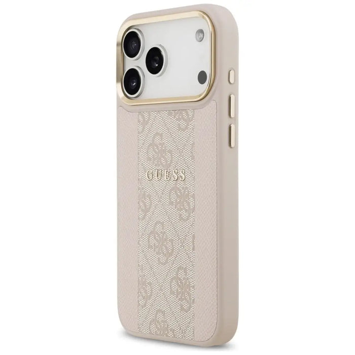 Guess 4G Stripe MagSafe Case for iPhone 17 Pro Max - Pink - Cell phone cases and covers<<<HurtelXML