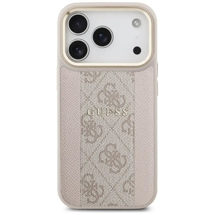 Guess 4G Stripe MagSafe Case for iPhone 17 Pro - Pink - Cell phone cases and covers<<<HurtelXML