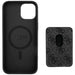Guess 4G Stripes case with Magsafe wallet for iPhone 15 black - Cell phone cases and covers<<<HurtelXML