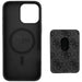 Guess 4G Stripes case with Magsafe wallet for iPhone 16 Pro Max black - Cell phone cases and covers<<<HurtelXML