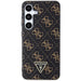 Guess 4G Triangle case for Samsung Galaxy S24+ - black - Cell phone cases and covers<<<HurtelXML