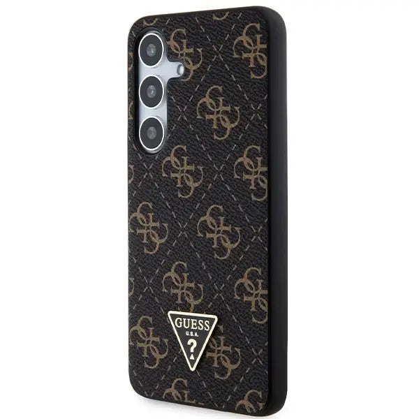Guess 4G Triangle case for Samsung Galaxy S24+ - black - Cell phone cases and covers<<<HurtelXML