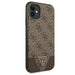 Guess 4G Triangle Collection case for iPhone 11 6.1’’ / Xr 6.1’’ - brown - Cell phone cases and covers<<<HurtelXML