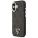 Guess 4G Triangle Logo MagSafe Case for iPhone 17 - Black and Gold - Cell phone cases and covers<<<HurtelXML