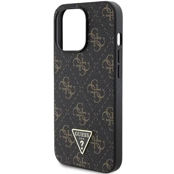Guess 4G Triangle Metal Logo case for iPhone 13 Pro / iPhone 13 - black - Cell phone cases and covers<<<HurtelXML