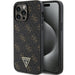 Guess 4G Triangle Metal Logo case for iPhone 14 Pro Max - black - Cell phone cases and covers<<<HurtelXML