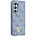 Guess 4G Triangle Strass Case for Samsung Galaxy Z Fold 5 - Blue - Cell phone cases and covers<<<HurtelXML