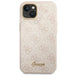 Guess 4G Vintage Gold Logo case for iPhone 14 - pink - Cell phone cases and covers<<<HurtelXML