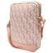 Guess Bag GUTB10HGCFSEP 10’’ pink/pink GCube Stripe Tablet Bag - Others<<<HurtelXML