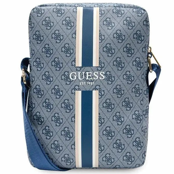 Guess Bag GUTB10P4RPSB 10’’ blue/blue 4G Stripes Tablet Bag - Others<<<HurtelXML