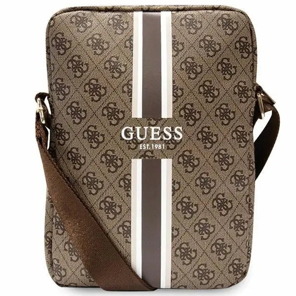 Guess Bag GUTB10P4RPSW 10’’ brown/brown 4G Stripes Tablet Bag - Others<<<HurtelXML