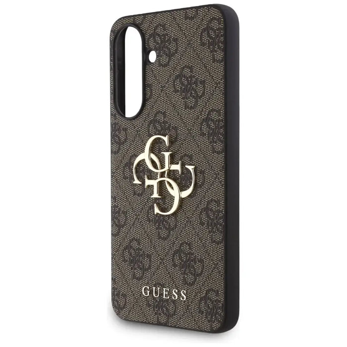 Guess Big 4G Logo Classic Logo Case for Samsung Galaxy A56 - Brown - Cell phone cases and covers<<<HurtelXML