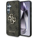 Guess Big 4G Logo Classic Logo Case for Samsung Galaxy S25 Brown - Cell phone cases and covers<<<HurtelXML
