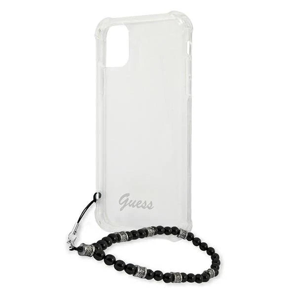 Guess Black Pearl Case for iPhone 11 6.1’’ / Xr - Transparent - Cell phone cases and covers<<<HurtelXML