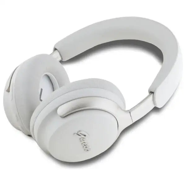 Guess Bluetooth ANC Headphones GUBHC22PSFCSME Beige/Beige Metal Script Logo - Headphones and speakers<<<HurtelXML