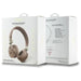 Guess Bluetooth ENC GUBH70EPOSMW Brown/Brown Peony Script Round Shape Headphones - Headphones and speakers<<<HurtelXML