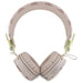 Guess Bluetooth ENC GUBH70EPOSMW Brown/Brown Peony Script Round Shape Headphones - Headphones and speakers<<<HurtelXML