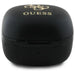 Guess Bluetooth headphones GUTWSJ144ESK TWS + docking station black/black Iridescent 4G Printed Logo - Headphones