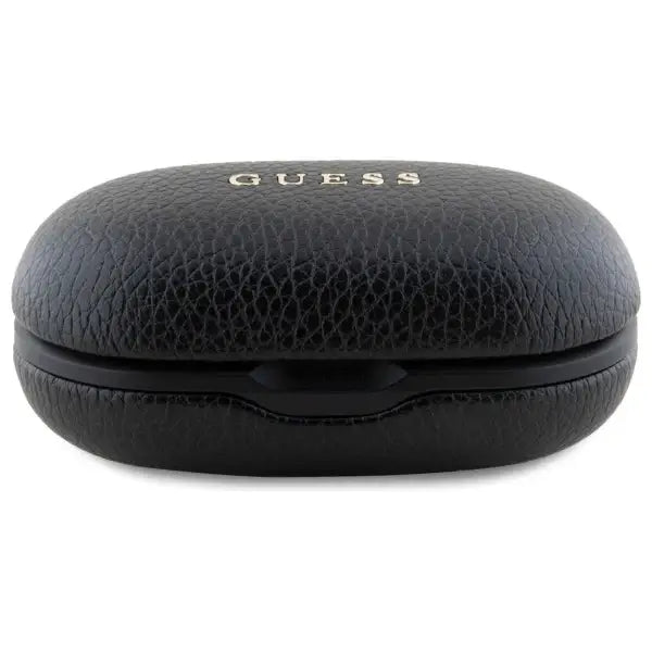 Guess Bluetooth headphones GUTWSPGTSPSK TWS + docking station black/black Grained Classic Logo - Headphones