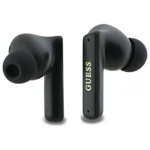 Guess Bluetooth headphones GUTWST88MCTGK TWS + docking station black/black Capsule Printed Logo - Headphones