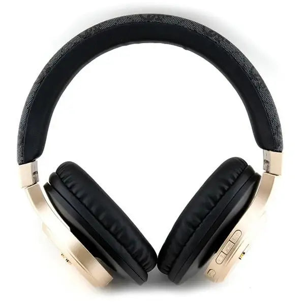Guess Bluetooth on-ear headphones GUBH604GEMK black/black 4G Script - Headphones and speakers<<<HurtelXML