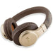 Guess Bluetooth on-ear headphones GUBH604GEMW brown/brown 4G Script - Headphones and speakers<<<HurtelXML