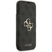 Guess Book 4G Metal Logo Case for iPhone 17 Pro Max - Black - Cell phone cases and covers<<<HurtelXML