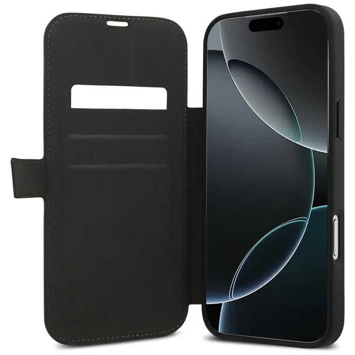 Guess Book 4G Metal Logo Case for iPhone 17 Pro Max - Brown - Cell phone cases and covers<<<HurtelXML