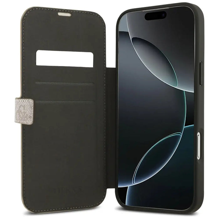 Guess Book 4G Metal Logo Case for iPhone 17 Pro Max - Pink - Cell phone cases and covers<<<HurtelXML